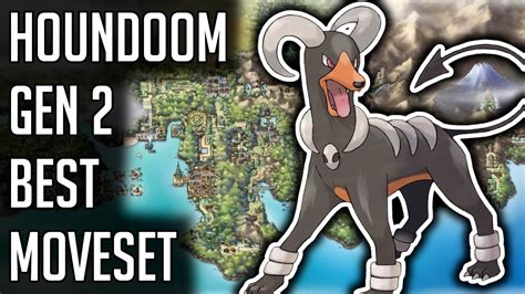 Houndoom Gen 2 Best Moveset .